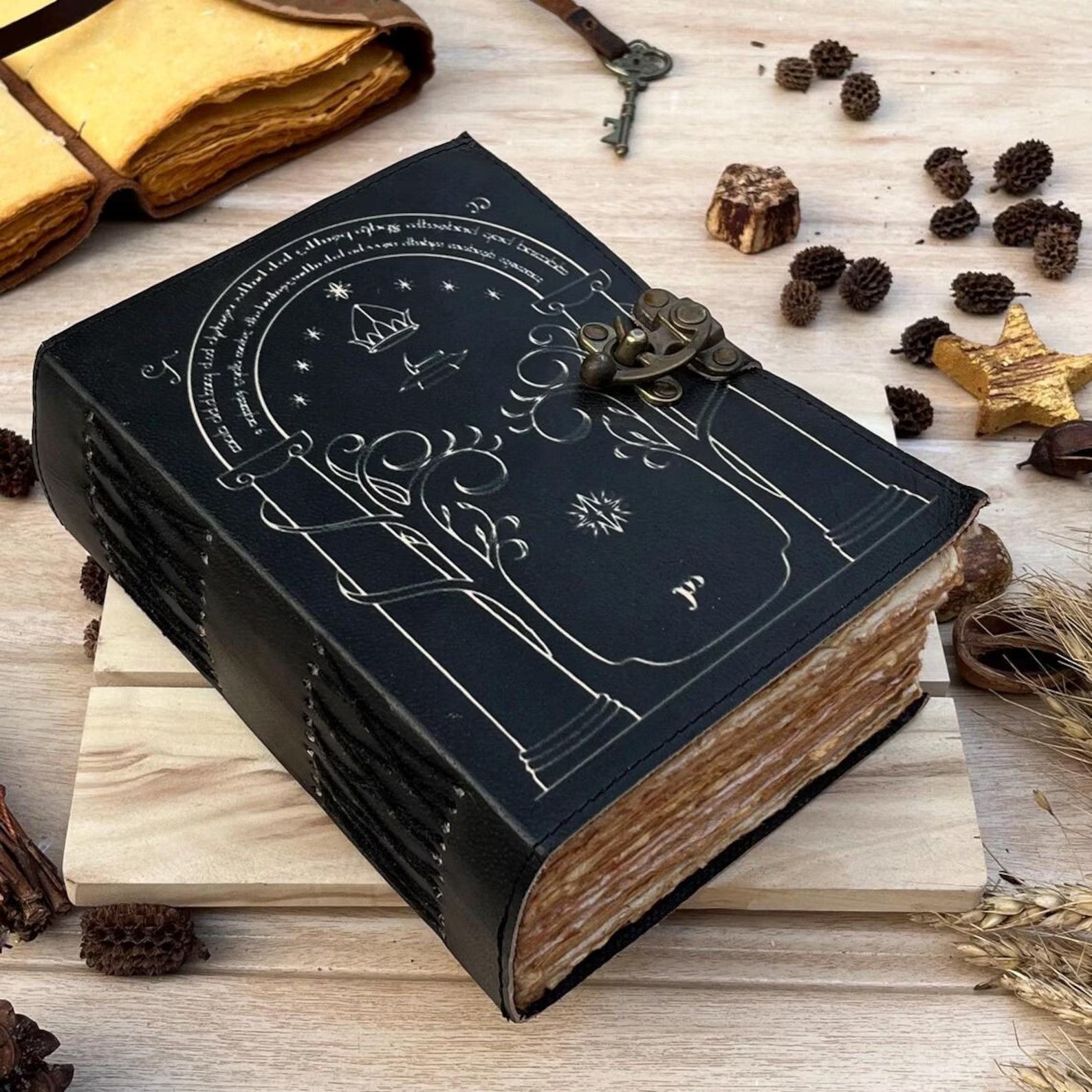 Lord of the Rings - handmade leather journal