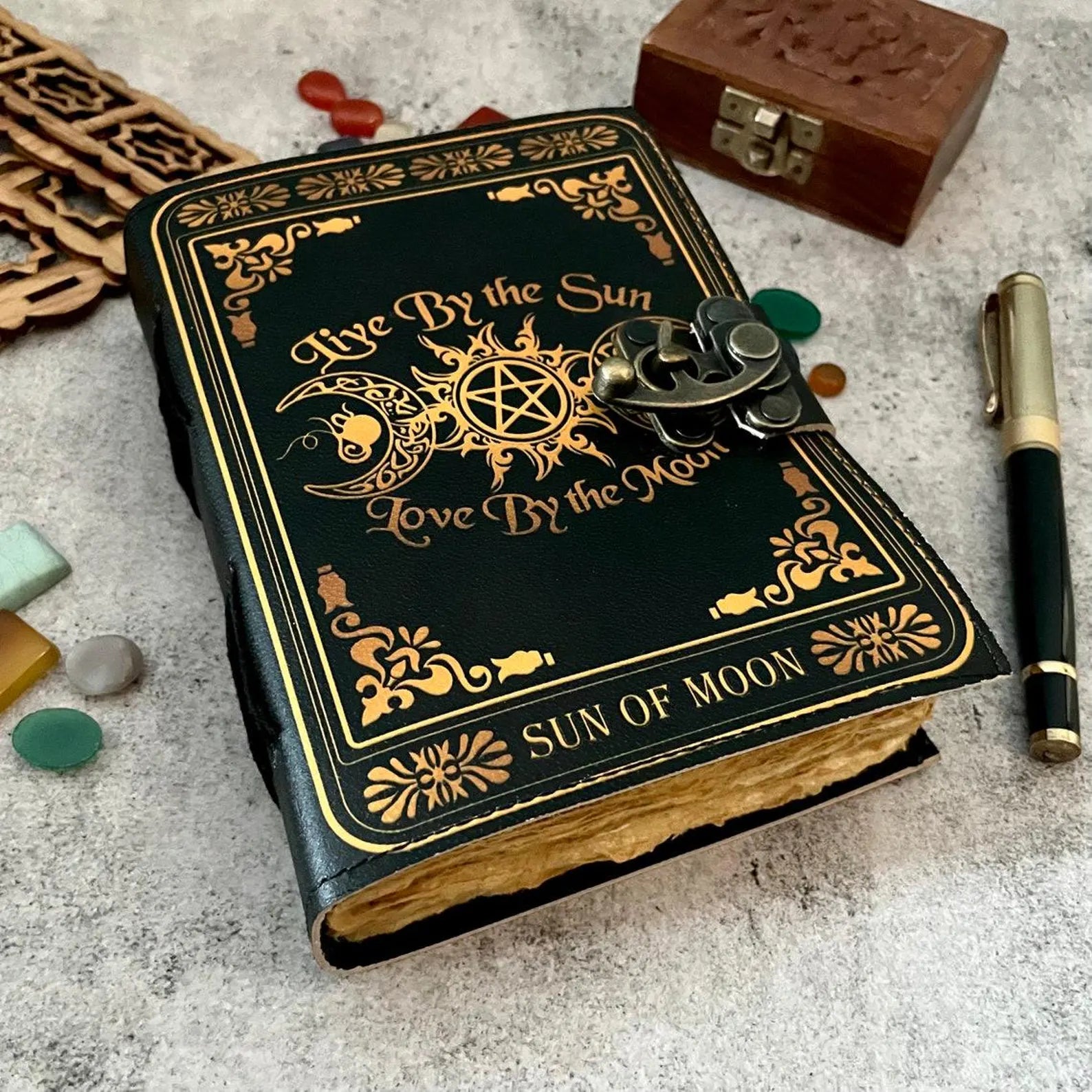 journal - Triple moon Goddess journal