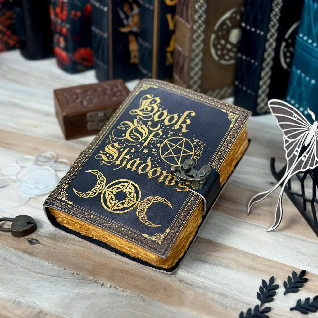 Book Of Shadows leather Notebook