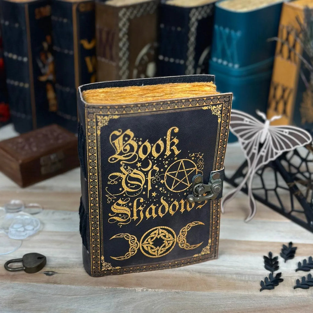 Book Of Shadows leather Notebook