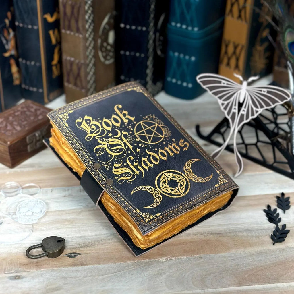 Book Of Shadows leather Notebook