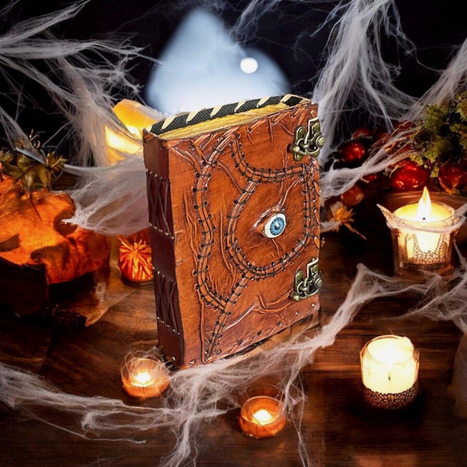 Hocus Pocus book of spells Leather Journal