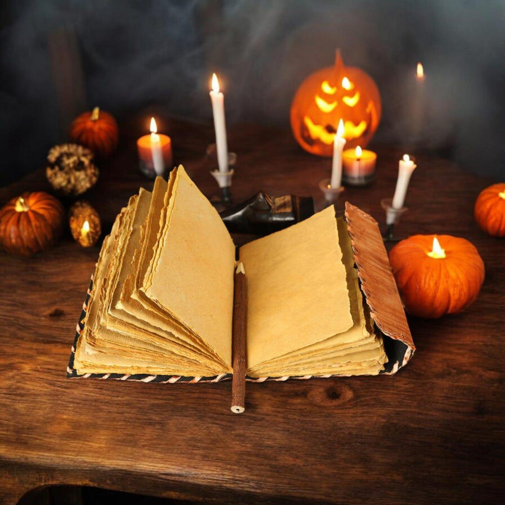 Hocus Pocus book of spells Leather Journal