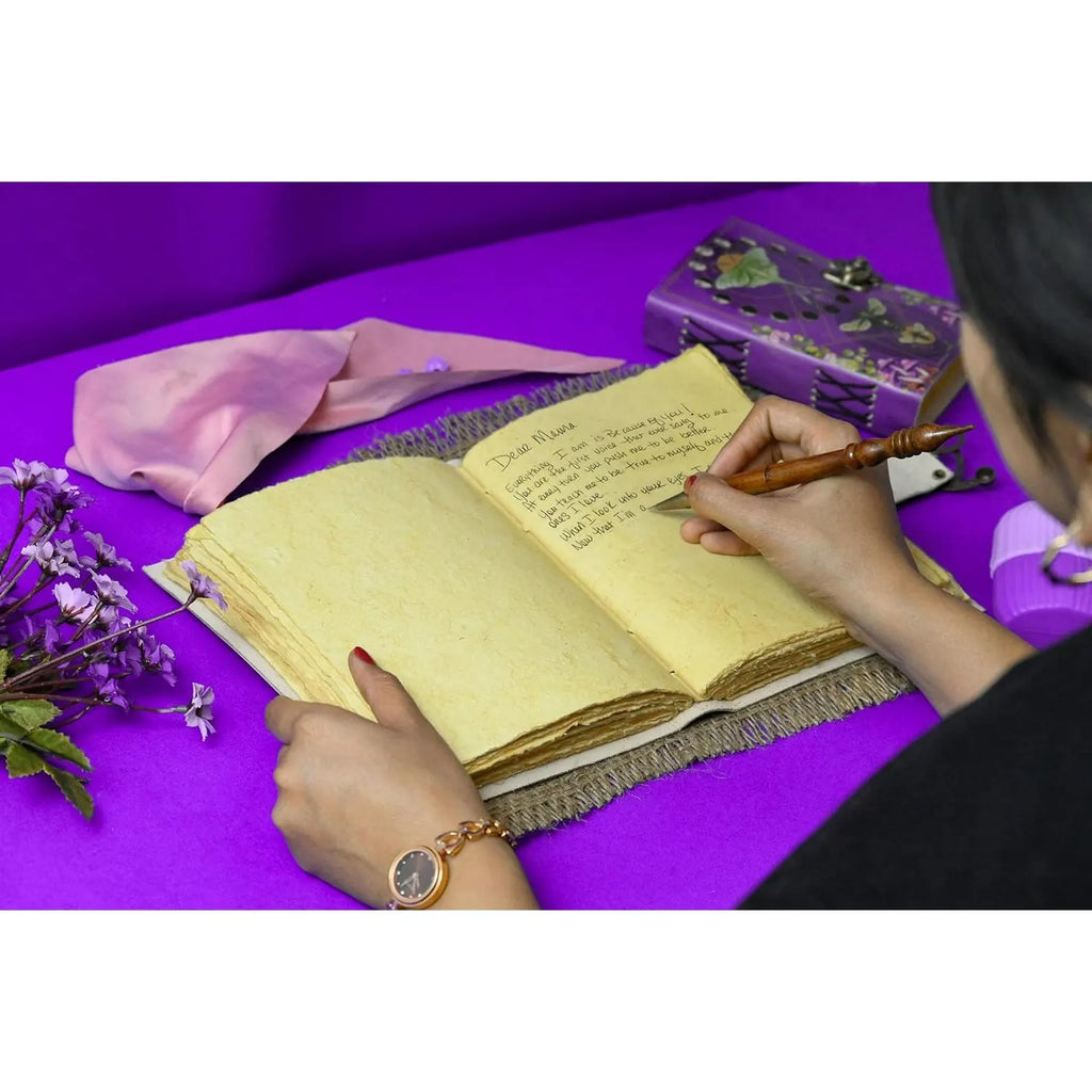 Blank Spell Book of Shadows with Lock
