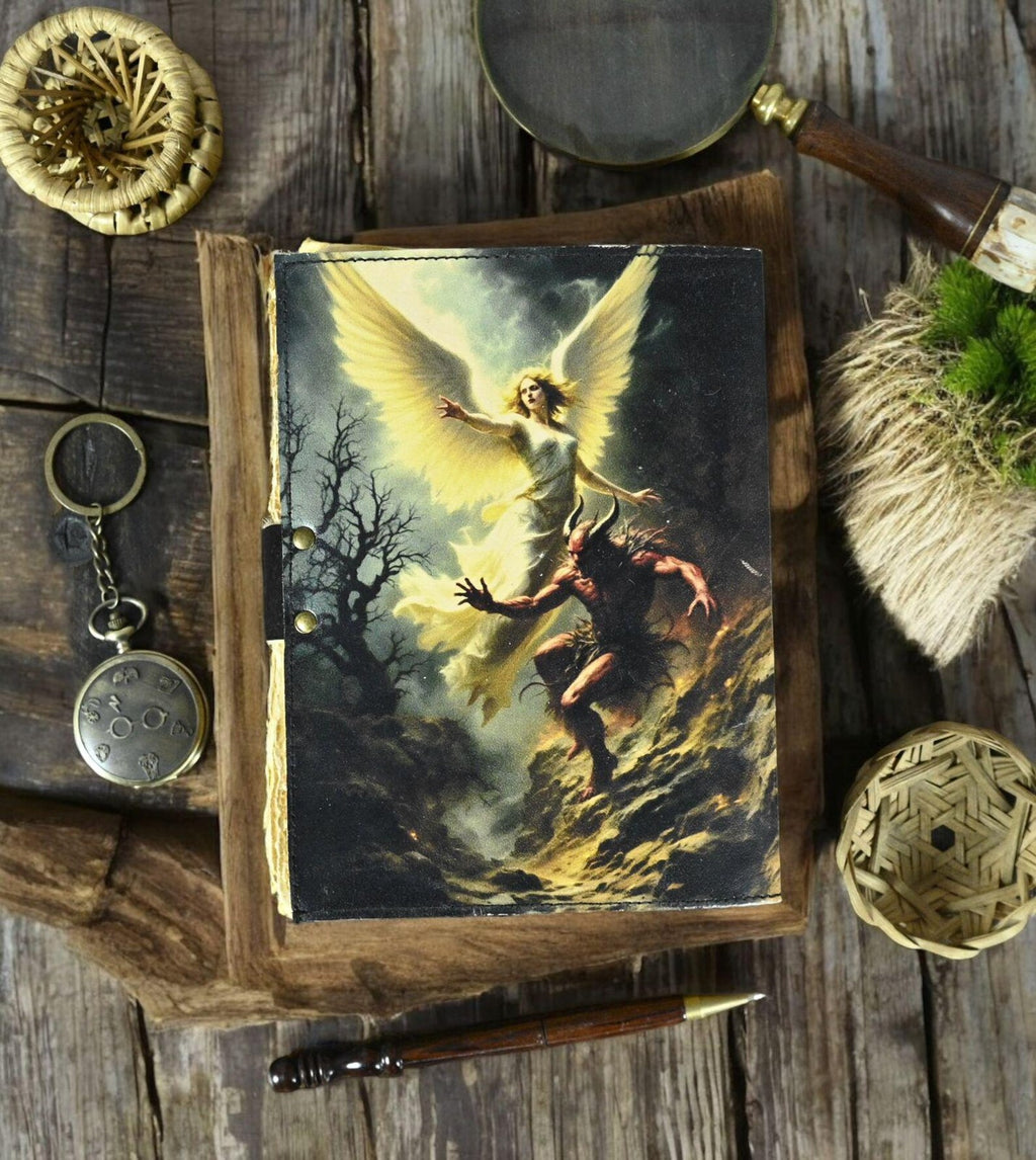 Angel & Devil Printed Journal - notebook