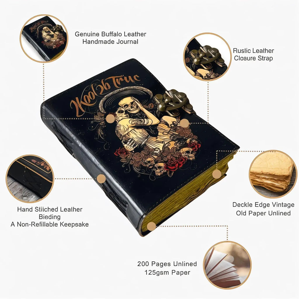 leather Journal The Lovers Book of Shadows
