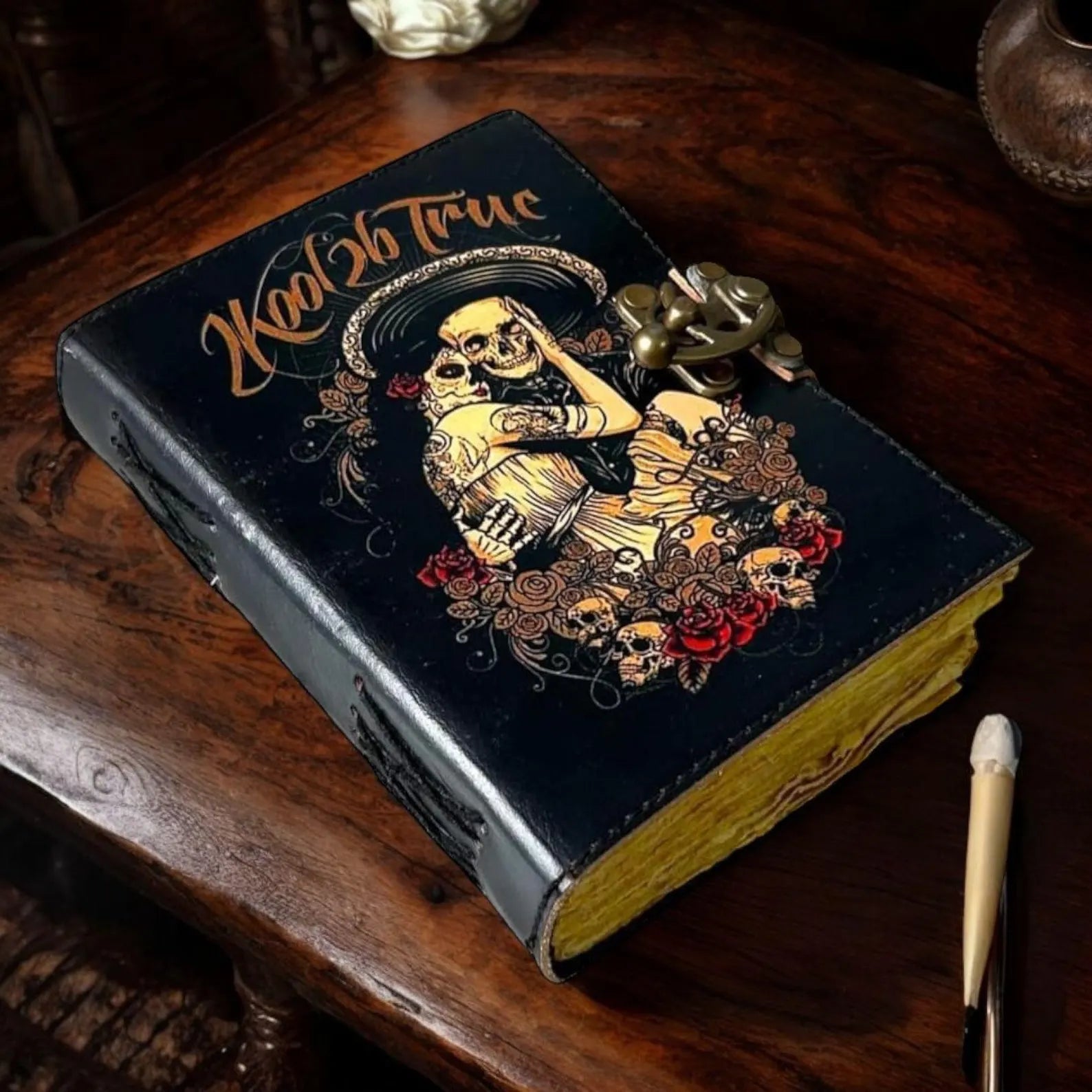 leather Journal The Lovers Book of Shadows