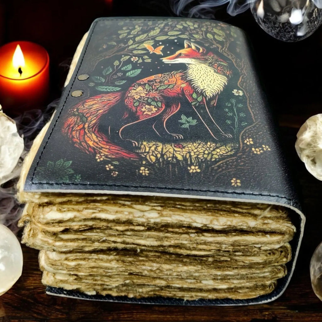 Fox Vintage Handmade leather Journal