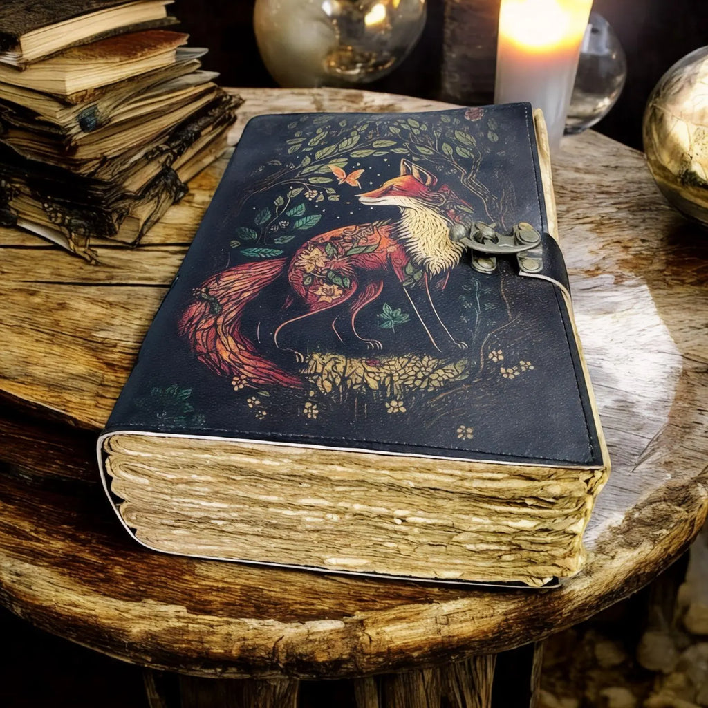 Fox Vintage Handmade leather Journal