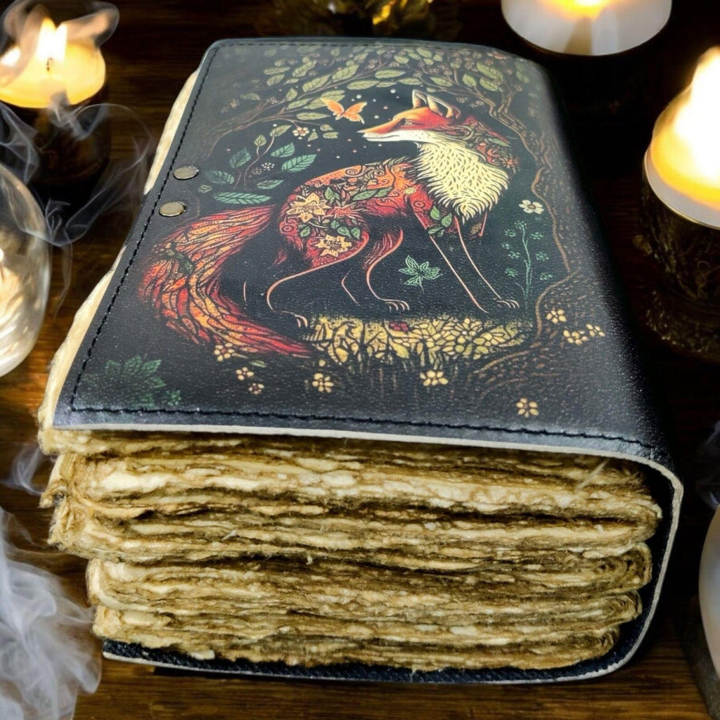 Fox Vintage Handmade leather Journal