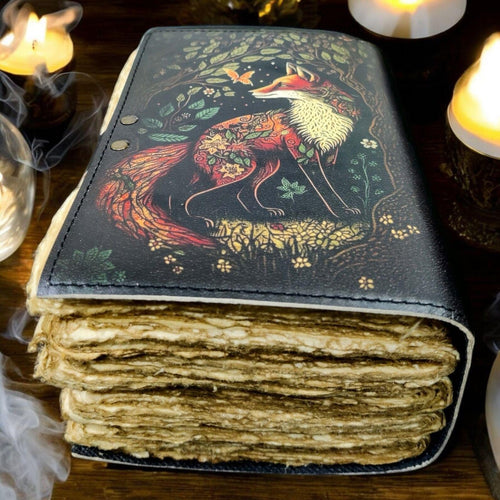 Fox Vintage Handmade leather Journal
