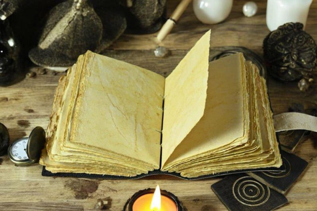 Book of Shadows Fox leather Journal