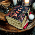 leather journal Moon Phase Handmade Journal