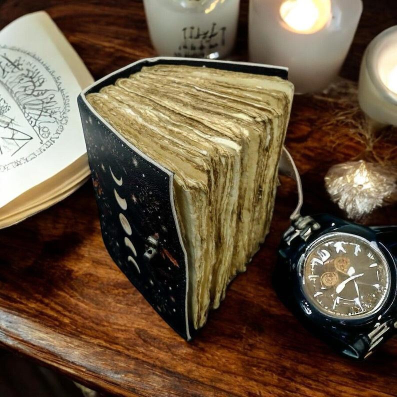 Book of Shadows Vintage leather journal