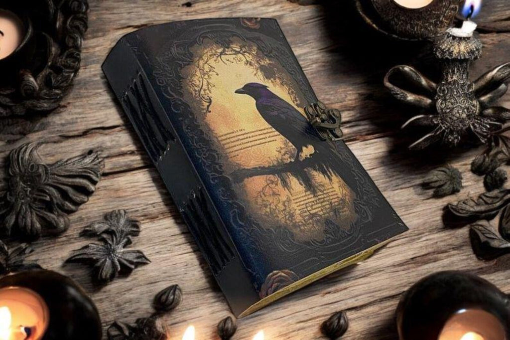 Leather Journal Notebook The Raven journal