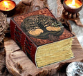 Tree of Life Handmade Vintage leather journal
