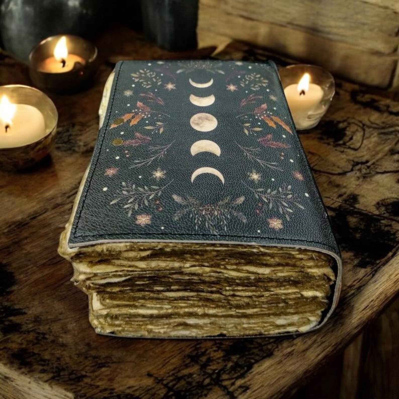 Book of Shadows Vintage leather journal
