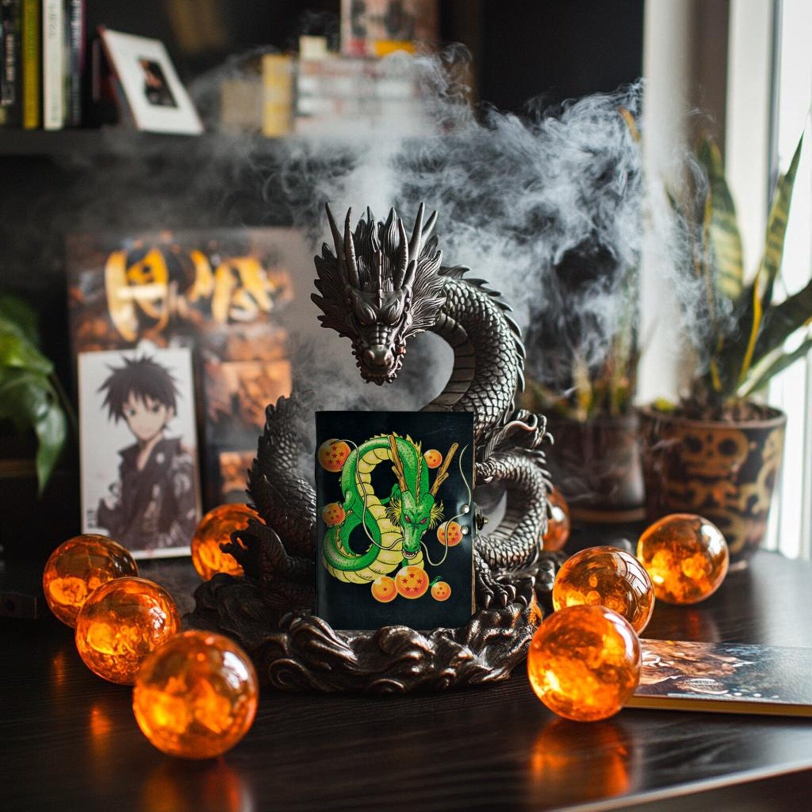 Dragon Ball Z Shenron Printed Leather Journal