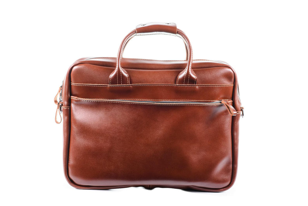 leather office briefcase, Real Leather Briefcase