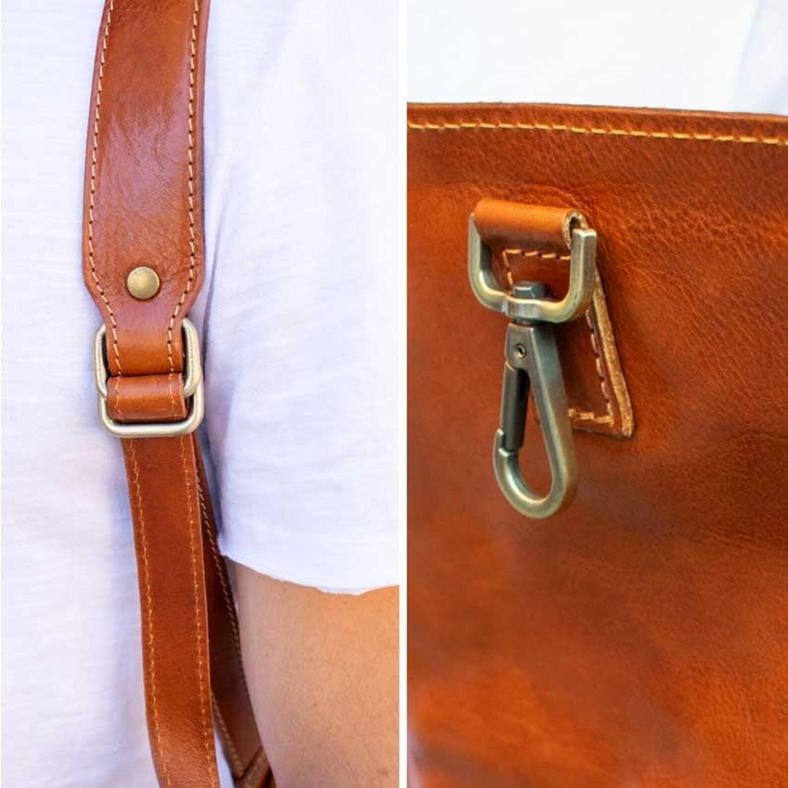 Leather Backpack - Travel Leather Rucksack