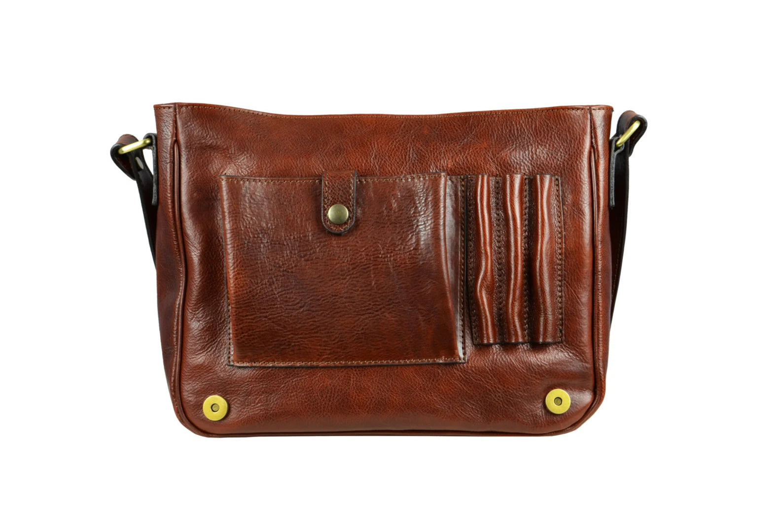 Leather Messenger Bag, Travel Bag