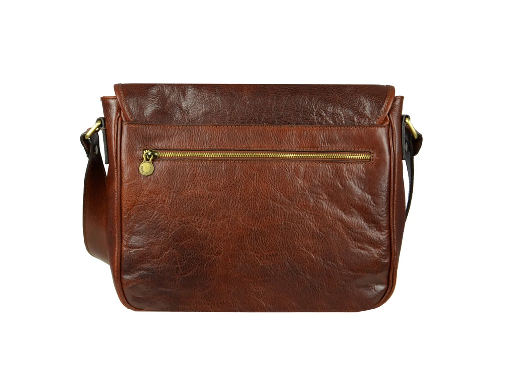 Leather Messenger Bag, Travel Bag